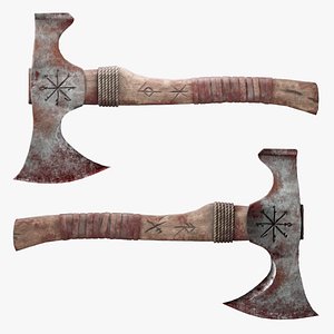 3D Viking Axe