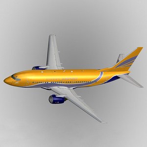 3ds max b737-300 europe airpost