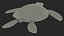 Realistic Sea Turtle Rigged for Maya