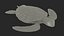 Realistic Sea Turtle Rigged for Maya