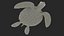 Realistic Sea Turtle Rigged for Maya
