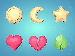 3D model Low Poly Pack