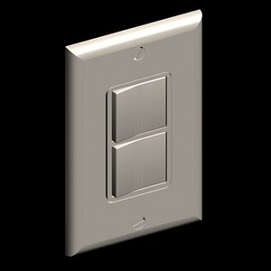 3ds max decora style wall plate