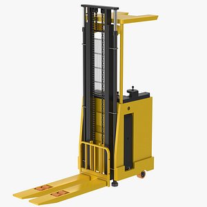 Detailed Electric Pallet Stacker