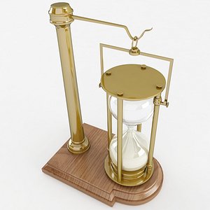 3D hourglass stand