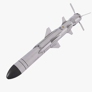 3D Anti-Ship Missile X-35U model