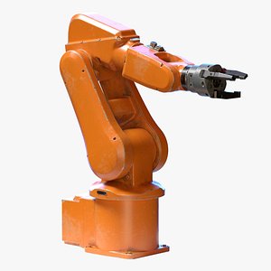 3D ABB IRB 120 Industrial Robot model