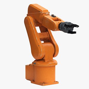 3D ABB IRB 120 Industrial Robot model