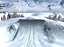 Escena 3D de invierno 2 (Half Pipe Snow)