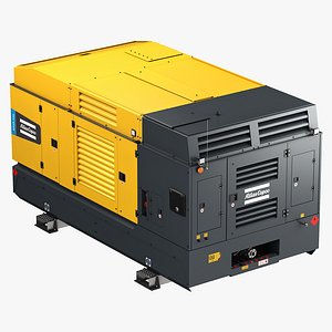 Atlas Copco Large Portable Diesel Air Compressor - XAVS - XATS 528 SD