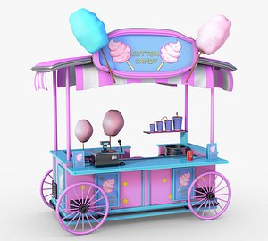 Cotton Candy Wagon Cartoon