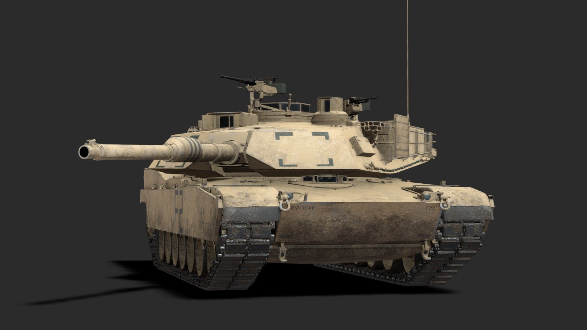 3D M2A2-Abrams - TurboSquid 2253456