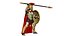 Spartan 10 Sekunden Set Mittlere spartanische Armee