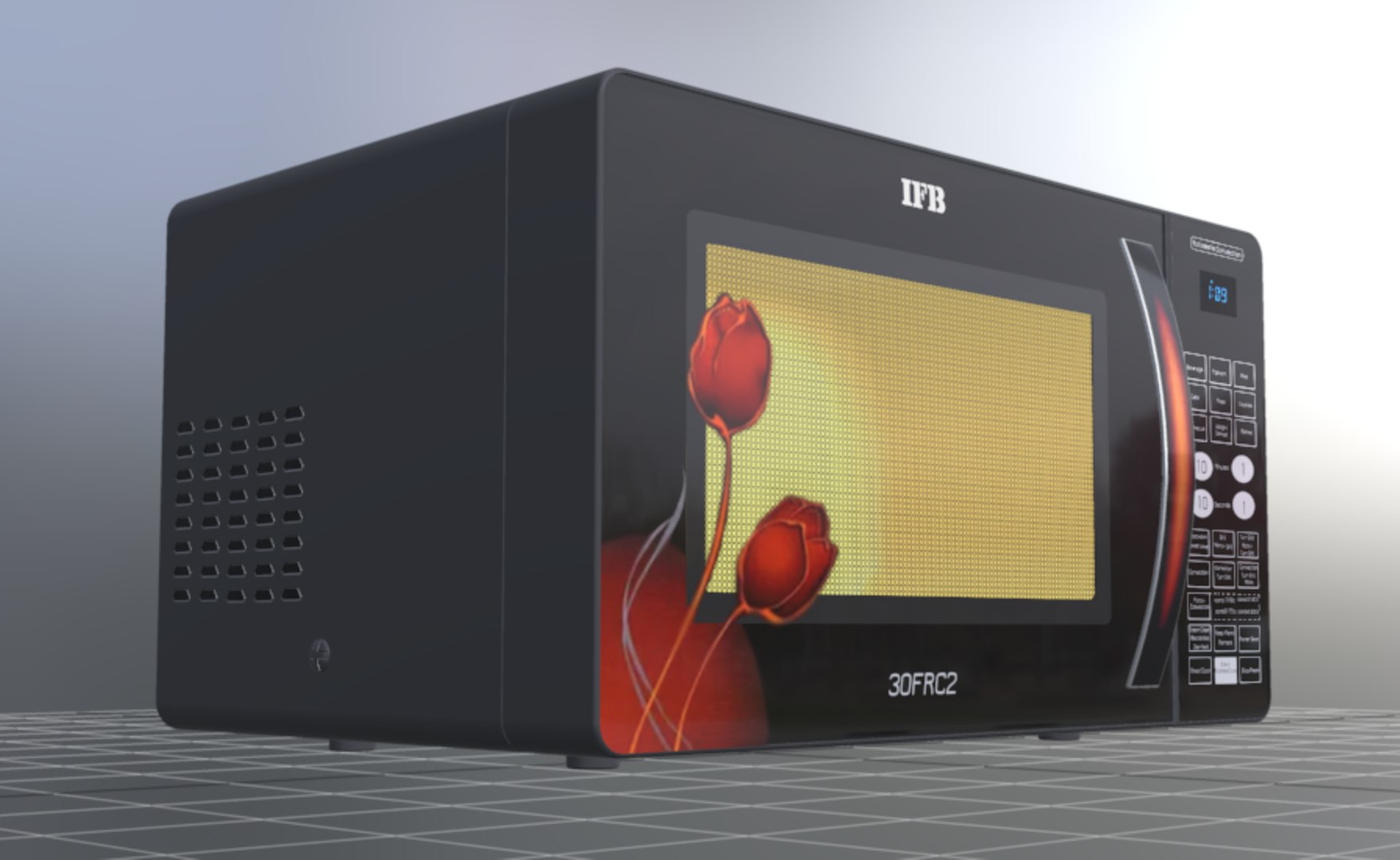 3D IFB 30 L Convection Microwave Oven TurboSquid 2154009