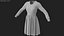 Dress White 3D model
