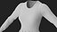 Dress White 3D model