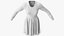 Dress White 3D model