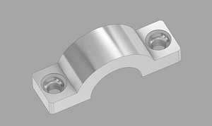 cable clamp 3D
