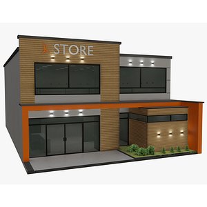house store space 3D model