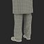 Male African American Surgeon 3D Model