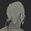 Male African American Surgeon 3D Model