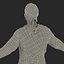 Male African American Surgeon 3D Model