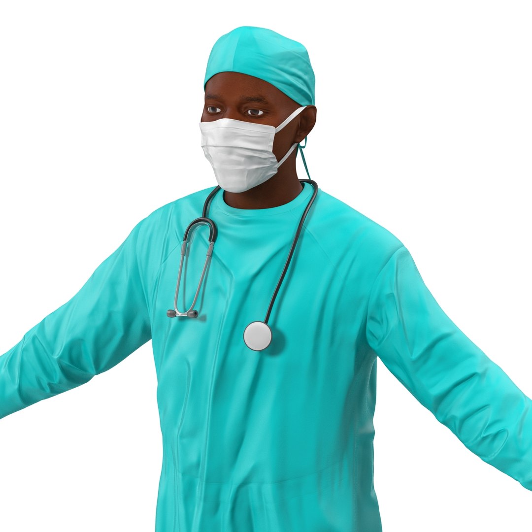 3d male african american surgeon https://p.turbosquid.com/ts-thumb/2L/VKS3N1/mtGZTD5T/maleafricanamericansurgeon3dmodel17/jpg/1429763074/1920x1080/fit_q87/864be7b1885aa5245dc6b79797be2e9fa2a22185/maleafricanamericansurgeon3dmodel17.jpg