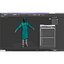 Male African American Surgeon 3D Model