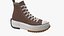 Converse Run Star Hike Platform High Top Brown