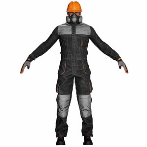 Protection suit 4 3D