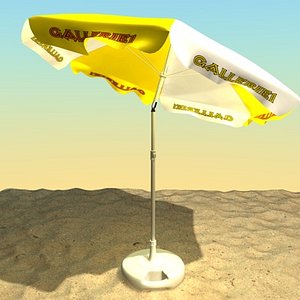 parasol sonnenschirm 3d model