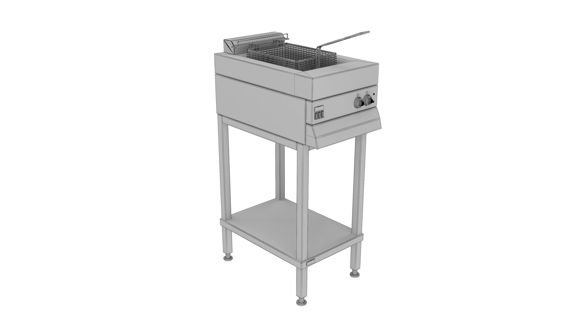 Deep Fryer 3D - TurboSquid 2213977
