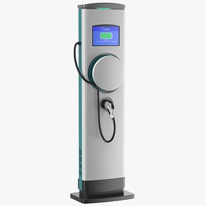 Detailed Electric Car Charger 01 model
