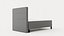 Pacote de cama completa Lucky 120x200 Espuma Diamond Bed Give