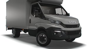 3D Iveco Daily Luton Box Tail Lift 2014