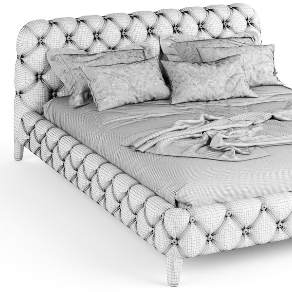 Bed windsor dream 3D model - TurboSquid 1660582