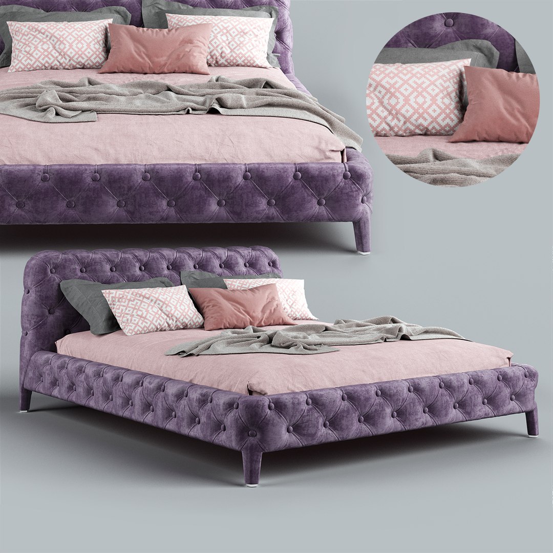 Bed windsor dream 3D model - TurboSquid 1660582