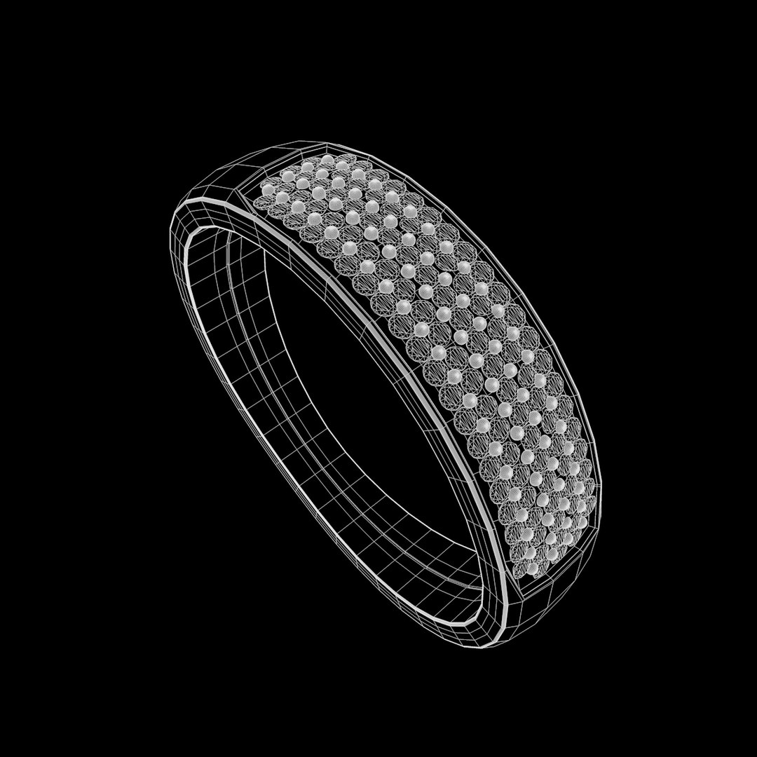 3d Model Of Wedding Ring V2
