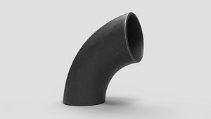 3D Elbow Pipe Long Radius 6 inches