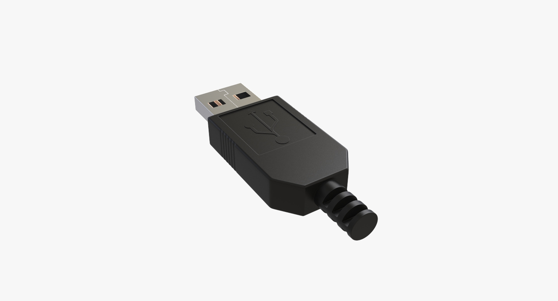 3D Usb Plug Type Model - TurboSquid 1294801