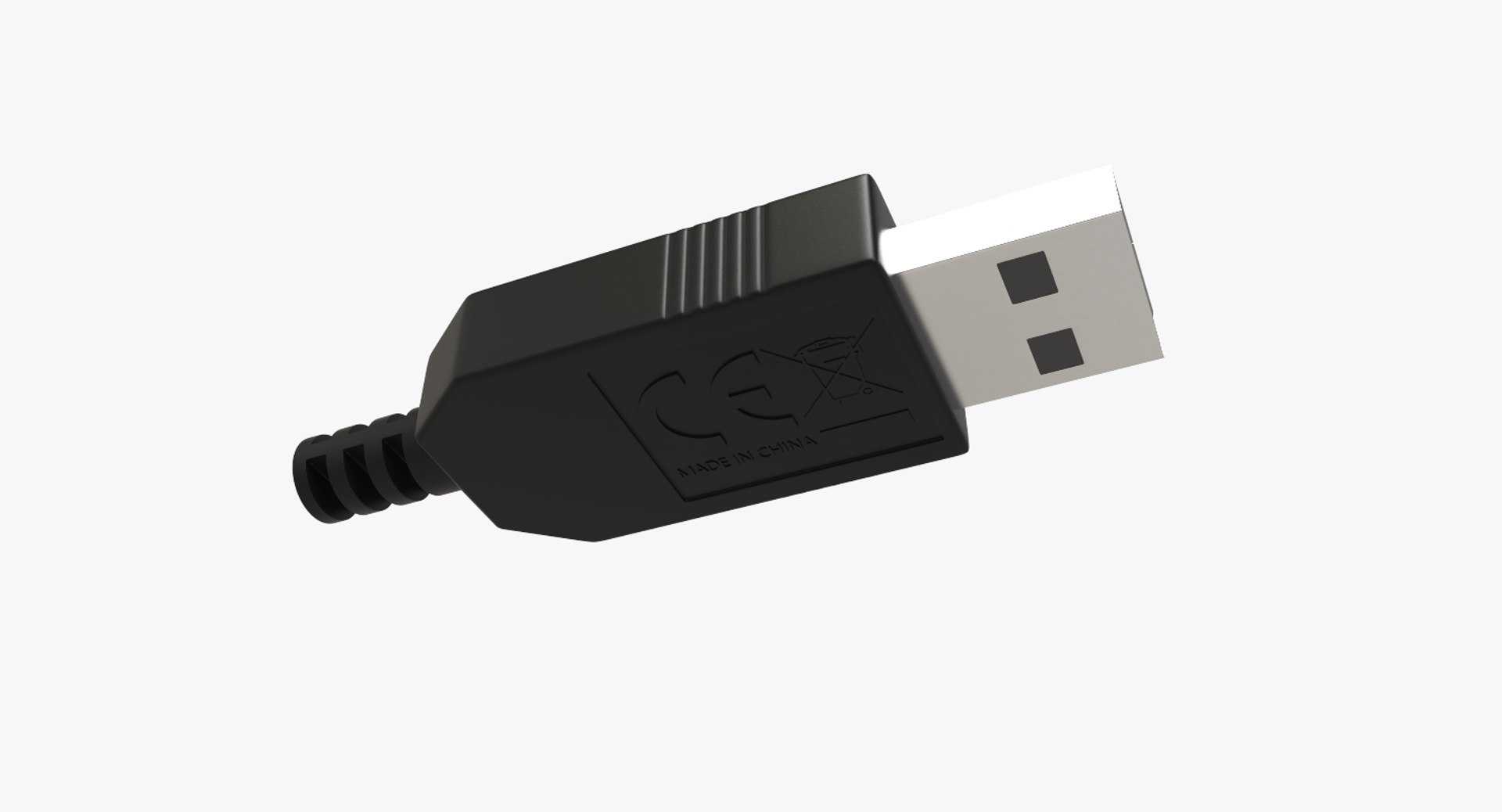 3D Usb Plug Type Model - TurboSquid 1294801