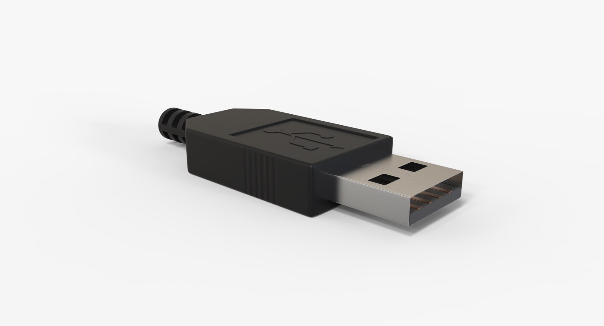 3D Usb Plug Type Model - TurboSquid 1294801