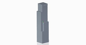 citigroup plaza 3d model
