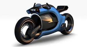 3D model concept bike