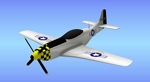 p51 games 3d model