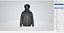 Design esportivo com capuz Raglan