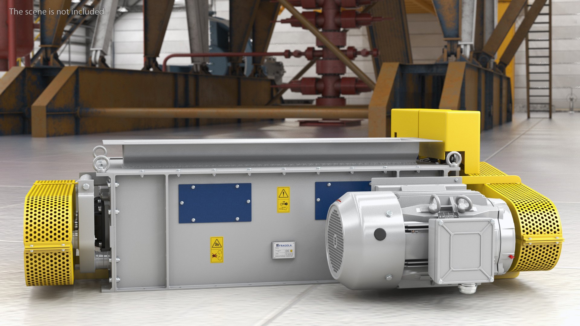3D Crushing Mill Machine Fragola Model - TurboSquid 1966521