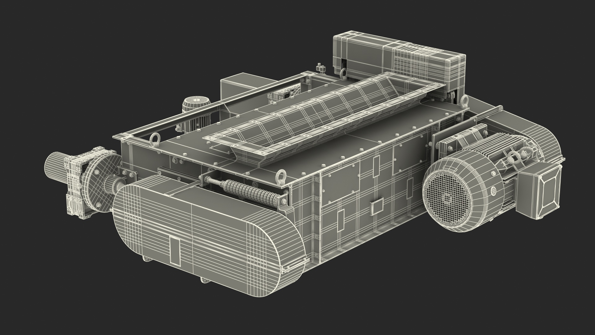 3D Crushing Mill Machine Fragola Model - TurboSquid 1966521