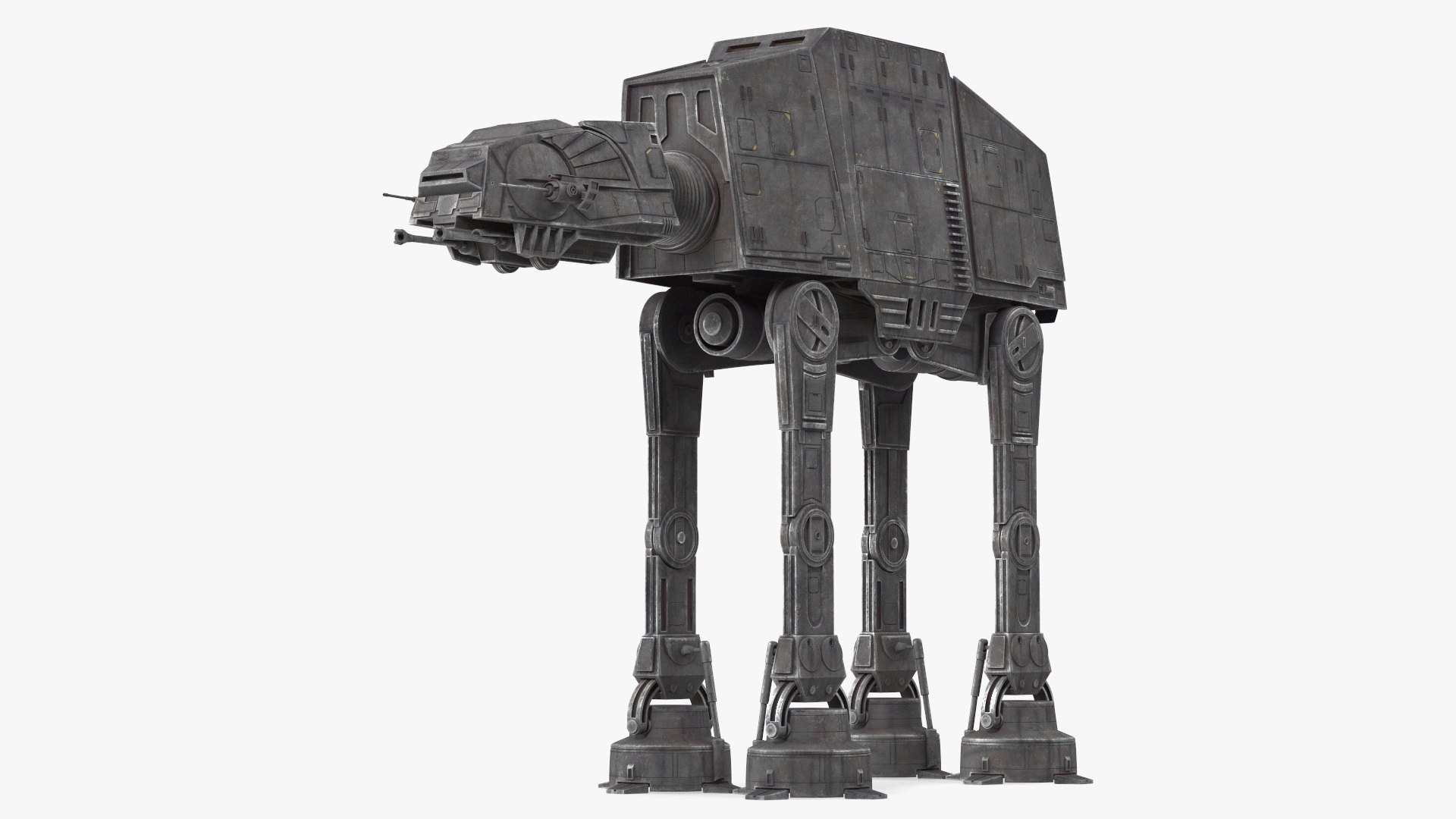 Star Wars AT AT Dark 3D model preview
