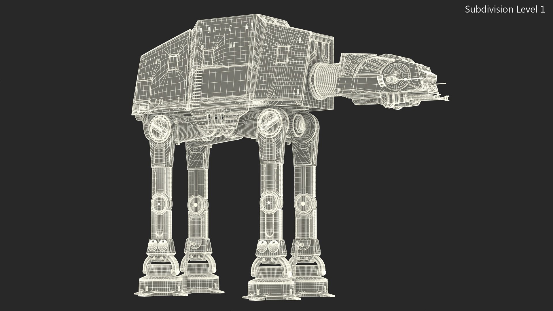 Star Wars AT AT Dark 3D model https://p.turbosquid.com/ts-thumb/2M/DGIkF9/vX/starwarsatatdarkvray3dmodel020/jpg/1692410936/1920x1080/fit_q87/a0da7759c45b2e61a5dc1c01789ed7b86639e3d9/starwarsatatdarkvray3dmodel020.jpg